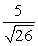 <strong>Suppose u is in the interval , with cot(u) = 5. Find an exact expression for sec(u).</strong> A) B) C) D)