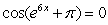 Find the smallest real number x such that . Give the exact answer.