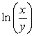 <strong>For x = 8 and y = 9, evaluate each of the following. Round your answers to four decimal places.</strong> A) B)