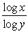 For x = 21 and y = 2.4, evaluate each of the following. Round your answer to four decimal places. a) b)