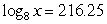 Suppose x is such that . Evaluate . Round your answer to three decimal places.