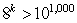 Find the smallest integer k such that       .