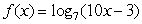 Find the inverse function.   