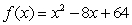 Find the minimum value of the function f defined by       .