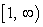 Suppose that f is a function whose domain is the interval , with f(x) = x<sup>2</sup> + 2x + 6. Find a formula for f<sup> </sup><sup>-1</sup>.