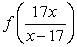 Assume that for each real number x. Evaluate and simplify the following expression.
