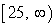 Which of the following functions has domain   ?