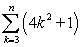 Evaluate the summation.   