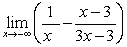 Find the limit, if it exists.