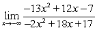 Find the limit, if it exists.  
