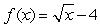 Find the derivative of f '(x).   