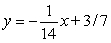 <strong>Find the equation of the tangent line to the graph of f at the given point. at the point </strong> A) B) C) D)