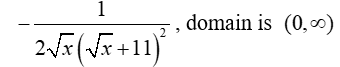 <strong>Find the derivative of f '(x). </strong> A) B) C) D)