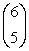 <strong>Evaluate the binomial coefficient </strong> A) 6 B) 720 C) 0.55 D) 30