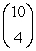 <strong>Evaluate the binomial coefficient </strong> A) 5,040 B) 210 C) 40 D) 52.50
