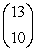 <strong>Evaluate the binomial coefficient </strong> A) 1,037,836,800 B) 286 C) 130 D) 2,860