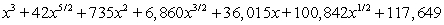 <strong>Expand the expression using the binomial theorem. </strong> A) B) C) D)