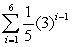 <strong>Find the sum of the finite geometric series </strong> A) 364 B) 36.5 C) -6.4 D) 72.8