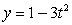 The given parametric equations define a plane curve. Find an equation in rectangular form that also corresponds to the plane curve. ,