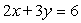 The given rectangular equation defines a plane curve. Find the parametric equations that also corresponds to the plane curve.
