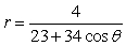 Identify the conic (parabola, ellipse, or hyperbola) that is represented by the equation.   