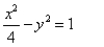 Graph the hyperbola.  
