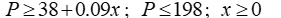 <strong>Employ the following supply and demand equations. Demand Supply Write a system of linear inequalities corresponding to the producer surplus.</strong> A) B) C) D)