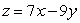 <strong>Maximize </strong> A) -42 B) -94 C) -90 D) -46