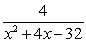 <strong>Write the form of the partial fraction decomposition for the given rational expression. Do not solve for the constants. </strong> A) B) C) D)