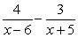 <strong>Write the partial fraction decomposition for the given rational expression. </strong> A) B) C) D)