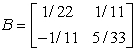 Determine if B is the multiplicative inverse of A using         and  