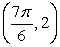 <strong>Convert the point to exact polar coordinates. Assume 0 \le \theta \le 2 \pi . </strong> A) B) C) D)