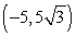 <strong>Convert the point to exact rectangular coordinates. </strong> A) B) C) D)