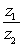 Find the quotient,      in rectangular form. z<sub>1</sub> = 208 [ cos 180° + i sin 180° ] and z<sub>2</sub> = 8 [ cos 45° + i sin 45° ]