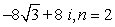 Find all nth roots of z. Write answers in polar form and plot roots in complex plane.