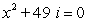 Find all complex solutions to the equation.