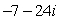 Use a calculator to express the complex number in polar form. Round angle to one decimal place and in degrees.  