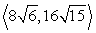 Find the angle (round to the nearest degree) between the vectors. and