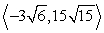 Find the angle (round to the nearest degree) between the vectors. and