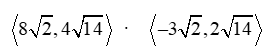 Find the dot product.  