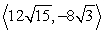 Find the angle (round to the nearest degree) between the vectors. and
