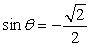Solve the given trigonometric equation exactly over the interval, 0 ≤ θ ≤ 2π.