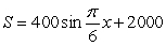 The monthly sales of soccer balls is approximated by where x is the number of the month (January is x = 1, etc.) During which month do the sales reach 2346.4?