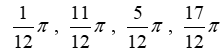 <strong>Solve the given trigonometric equation exactly over the interval, 0 \le \theta \le 2 \pi . </strong> A) B) C) D)
