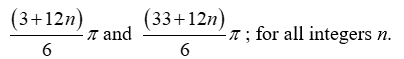<strong>Solve the given trigonometric equation exactly for all reals. </strong> A) B) C) D)