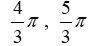 <strong>Solve the given trigonometric equation exactly over the interval, 0 \le\theta\le 2 \pi . </strong> A) B) C) D)