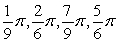<strong>Solve the given trigonometric equation exactly over the interval, 0 \le \theta \le 2 \pi . </strong> A) B) C) D)