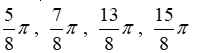 <strong>Solve the given trigonometric equation exactly over the interval, 0 \le \theta \le 2 \pi . </strong> A) B) C) D) none of the above