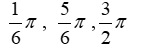 <strong>Solve the given trigonometric equation exactly over the interval, 0 \le \theta \le 2 \pi . </strong> A) B) C) D)