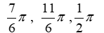 <strong>Solve the given trigonometric equation exactly over the interval, 0 \le \theta \le 2 \pi . </strong> A) B) C) D)